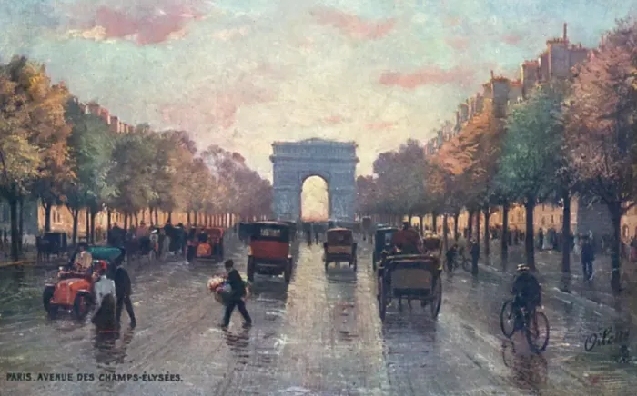 Framed Print : Paris / Champs Elysees Framed Print : Paris / Champs Elysees