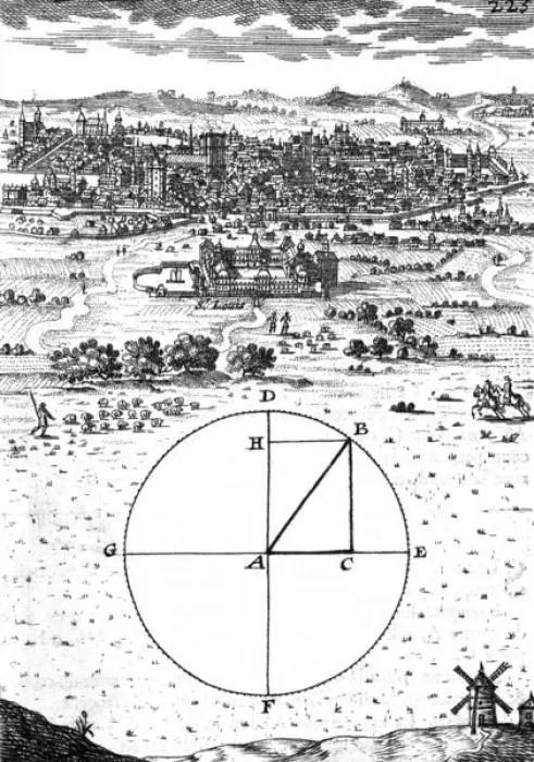 Framed Print : Paris Circa 1700 Framed Print : Paris Circa 1700