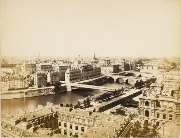 Framed Print : Paris / Cite / From Ne C1890 Framed Print : Paris / Cite / From Ne C1890