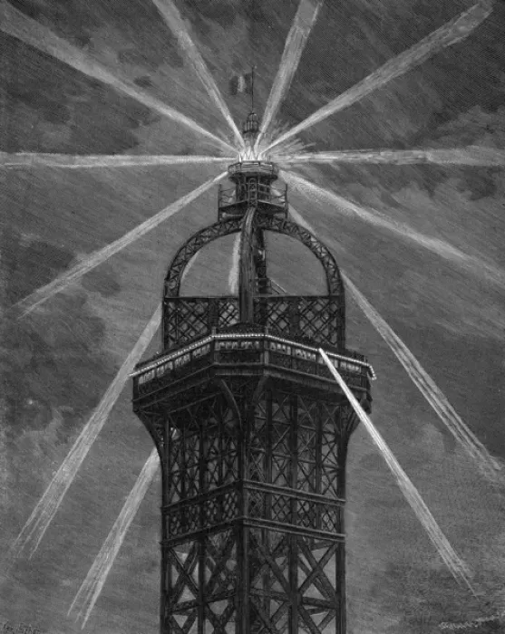 Framed Print : Paris / Eiffel Tower 1889 Framed Print : Paris / Eiffel Tower 1889