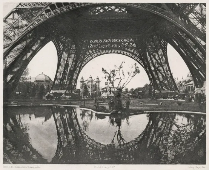 Framed Print : Paris / Eiffel Tower 1889 Framed Print : Paris / Eiffel Tower 1889