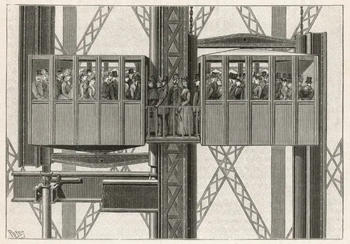 Framed Print : Paris / Eiffel Tower 1889 Framed Print : Paris / Eiffel Tower 1889