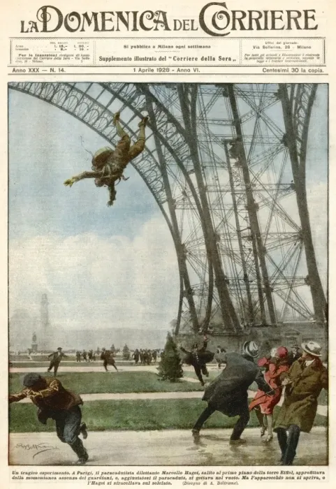 Framed Print : Paris / Eiffel Tower 1928 Framed Print : Paris / Eiffel Tower 1928