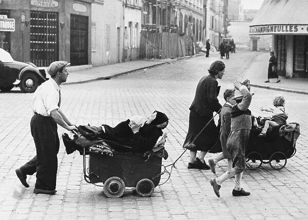 Paris evacuation WWII