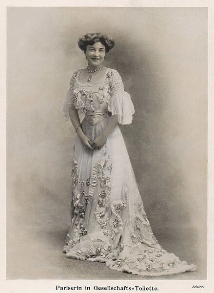 Paris Evening Gown 1904