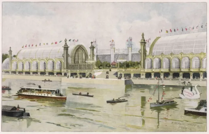 Framed Print : Paris Exhib Horticulture Framed Print : Paris Exhib Horticulture