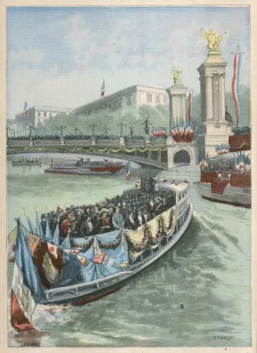 Framed Print : Paris Exhib Opens 1900 Framed Print : Paris Exhib Opens 1900