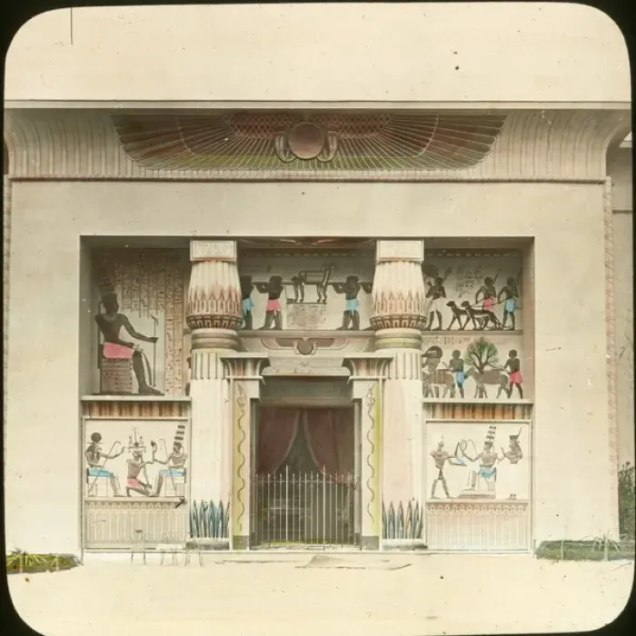 Framed Print : Paris Exhibition of 1889 - Egyptian section Framed Print : Paris Exhibition of 1889 - Egyptian section