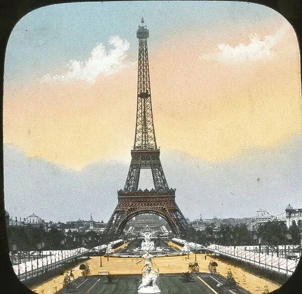 Paris Exhibition of 1889 - Eiffel Tower
