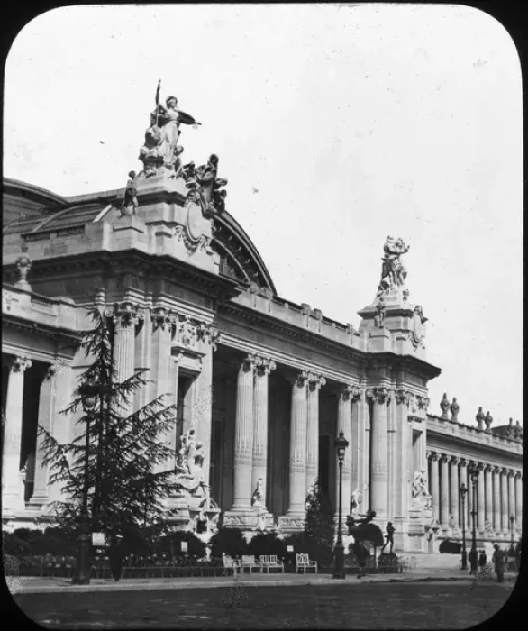 Framed Print : Paris Exhibition of 1889 - Fine Arts Palace Framed Print : Paris Exhibition of 1889 - Fine Arts Palace