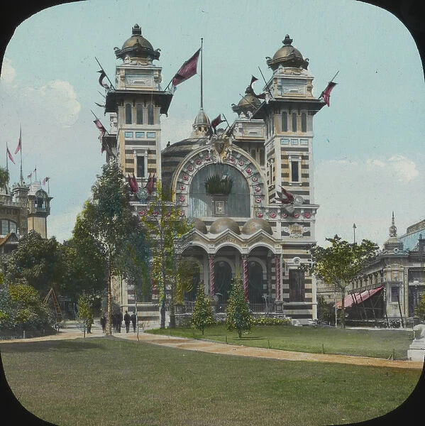 Paris Exposition 8" x 10" Photo Historic 1889 Pavilion of Bolivia 