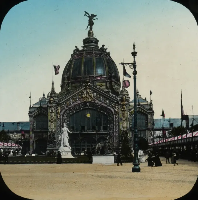 Framed Print : Paris Exhibition 1900 - The Dome Framed Print : Paris Exhibition 1900 - The Dome