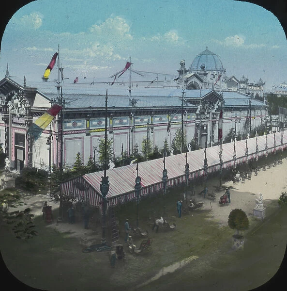 Paris Exhibition 1900 - Exhibition from Dome (left)