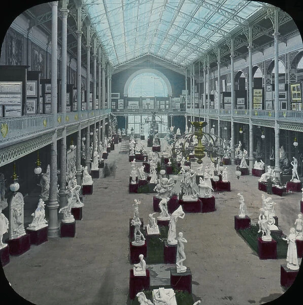 Paris Exhibition 1900 - Statuary Court (East)