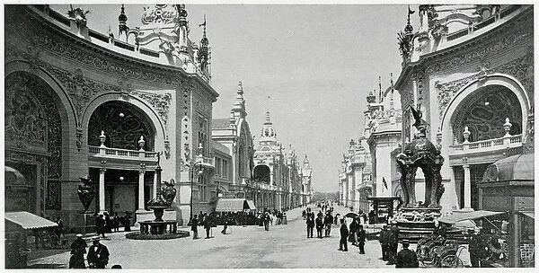 Paris Exhibition - Esplanade des Invalides 1900