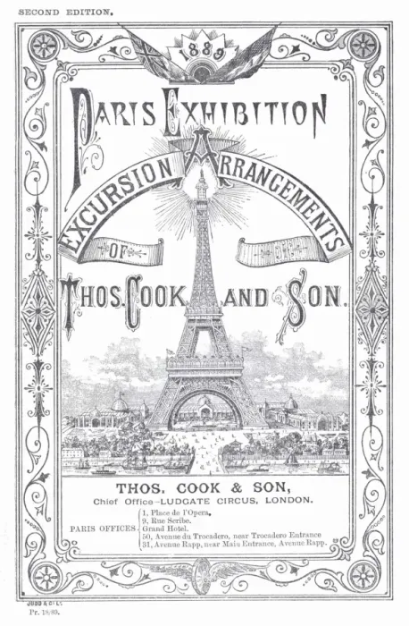 Framed Print : Paris Exhibition Excursion Arrangements, Thomas Cook Framed Print : Paris Exhibition Excursion Arrangements, Thomas Cook