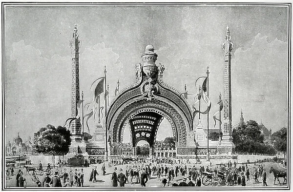 Paris Exhibition - Exhibition de la Concorde 1900
