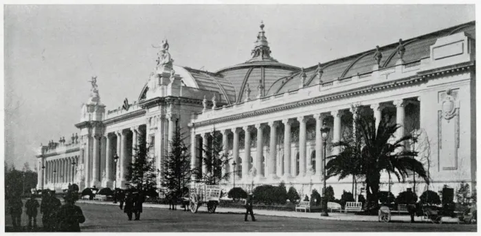Framed Print : Paris Exhibition - Great Palace of the Fine Arts 1900