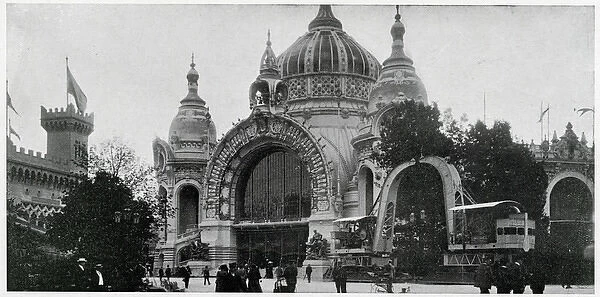 Paris Exhibition - Palace of mines and metallurgy 1900