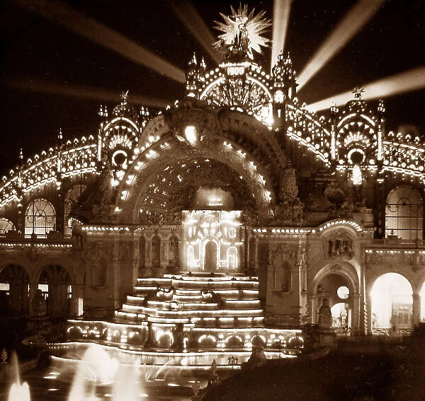 Paris Expo 1900, Palace of Electricity, France