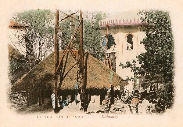 Paris - Exposition Universale - Dahomey Exhibit