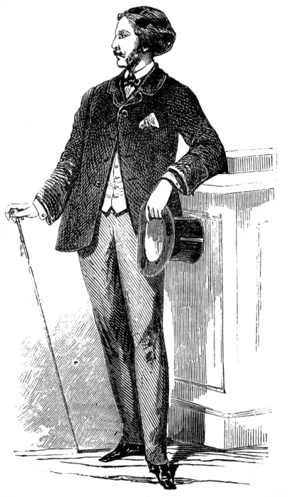 Framed Print : Paris fashions for September, 1851 Framed Print : Paris fashions for September, 1851
