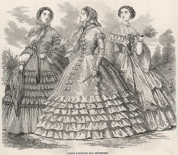 Paris Fashions for September 1859
