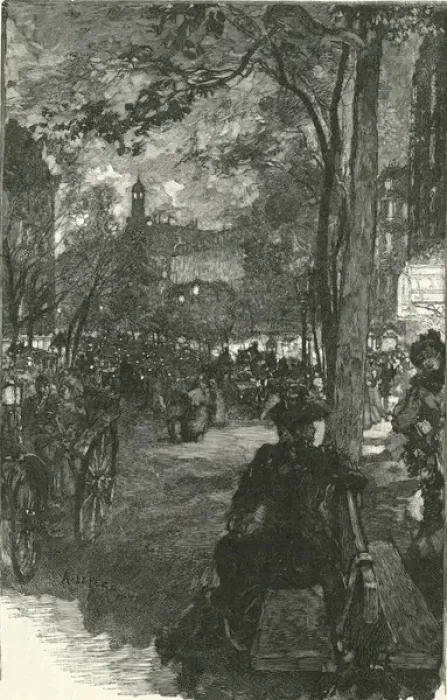 Framed Print : Paris, France - Boulevard des Italiens Framed Print : Paris, France - Boulevard des Italiens