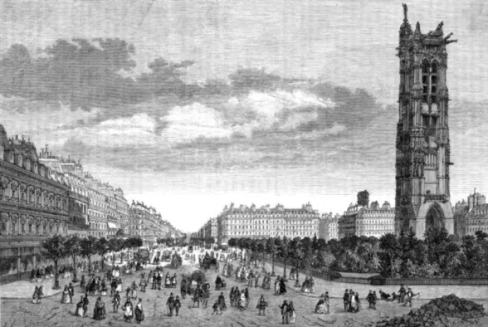 Framed Print : Paris, France - Boulevard Sebastopol Framed Print : Paris, France - Boulevard Sebastopol