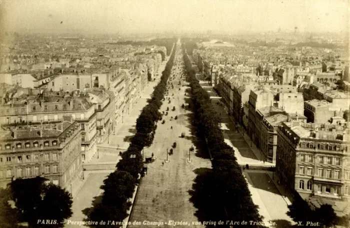 Framed Print : Paris, France - Champs-Elysees Framed Print : Paris, France - Champs-Elysees