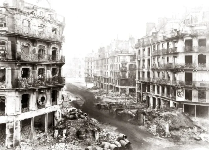 Framed Print : Paris, France, after the Commune, 1871 Framed Print : Paris, France, after the Commune, 1871