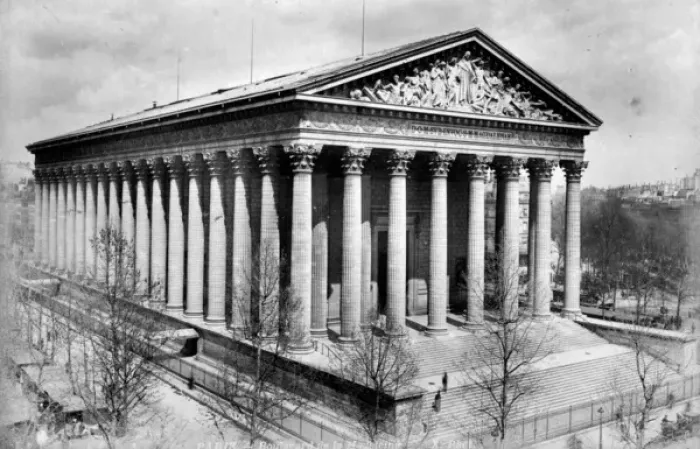 Framed Print : Paris, France - Eglise de La Madeleine Framed Print : Paris, France - Eglise de La Madeleine