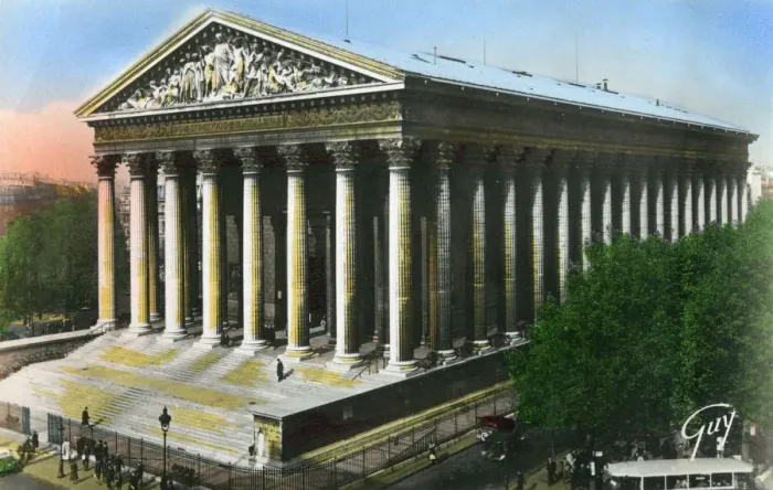 Framed Print : Paris, France - Eglise de la Madeleine (1806) Framed Print : Paris, France - Eglise de la Madeleine (1806)
