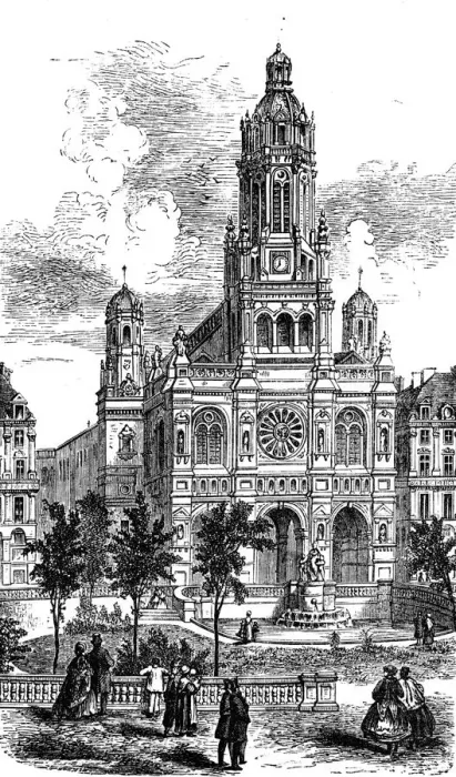 Framed Print : Paris, France - Eglise de la Trinite Framed Print : Paris, France - Eglise de la Trinite