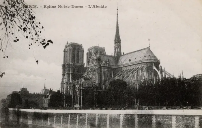 Framed Print : Paris, France - Eglise Notre-Dame