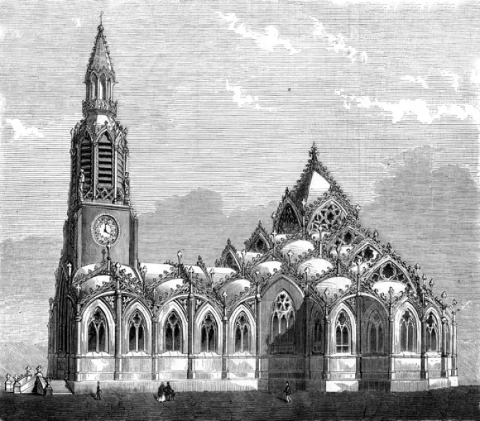Framed Print : Paris, France - Eglise Saint-Andre, Chaussee d Antin Framed Print : Paris, France - Eglise Saint-Andre, Chaussee d Antin