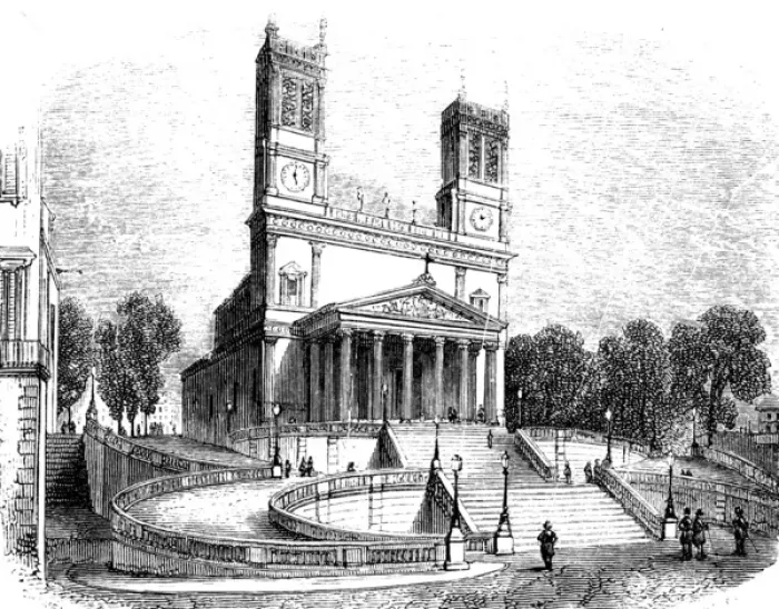 Framed Print : Paris, France - Eglise Saint Vincent de Paul Framed Print : Paris, France - Eglise Saint Vincent de Paul