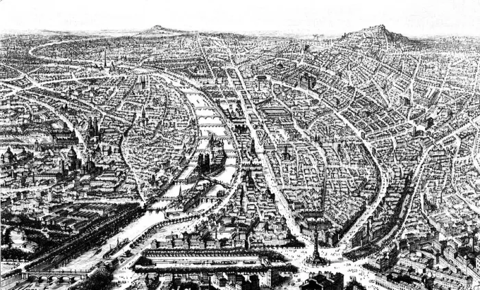 Framed Print : Paris, France - General View Framed Print : Paris, France - General View