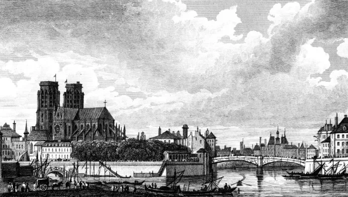 Framed Print : Paris, France - General View with Notre Dame Framed Print : Paris, France - General View with Notre Dame