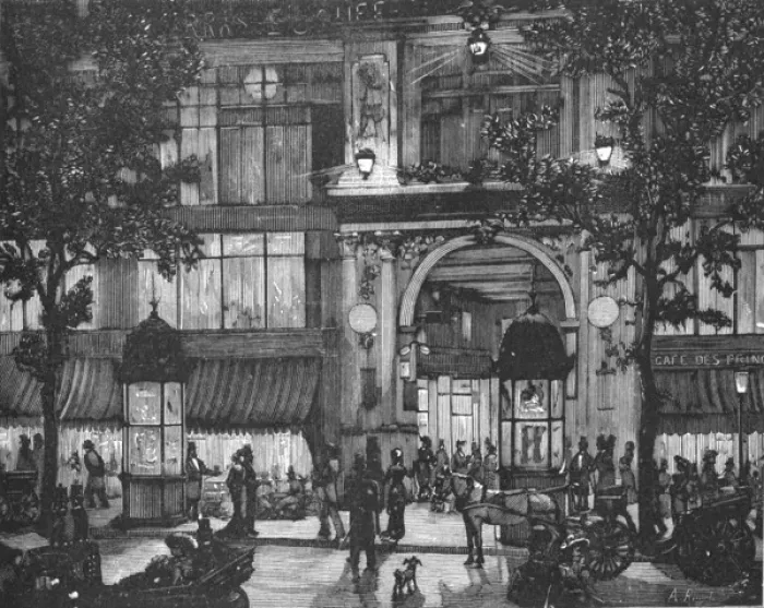 Framed Print : Paris, France - Grands Boulevards, Passage Jouffroy Framed Print : Paris, France - Grands Boulevards, Passage Jouffroy