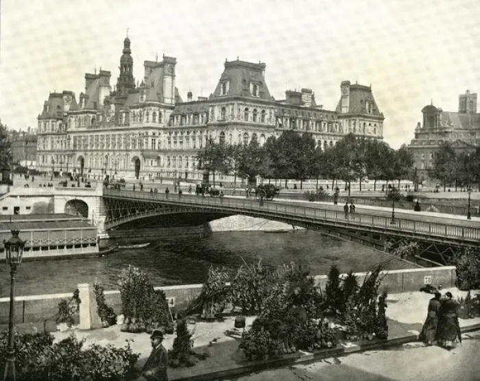 Framed Print : Paris, France - Hotel de Ville Framed Print : Paris, France - Hotel de Ville