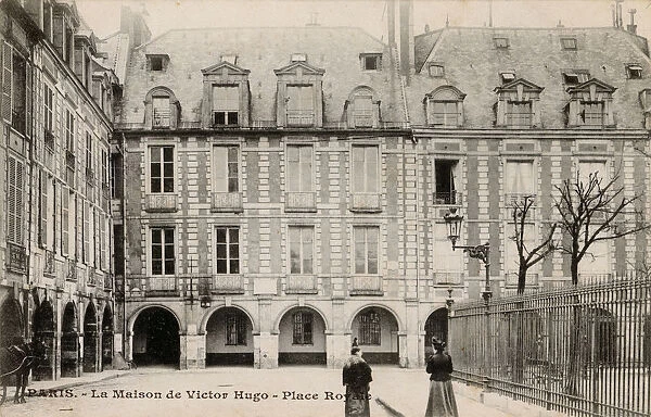 Paris, France - La Maison de Victor Hugo - Place Royale
