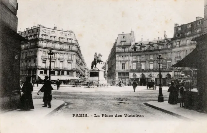 Framed Print : Paris, France - La Place des Victoires Framed Print : Paris, France - La Place des Victoires