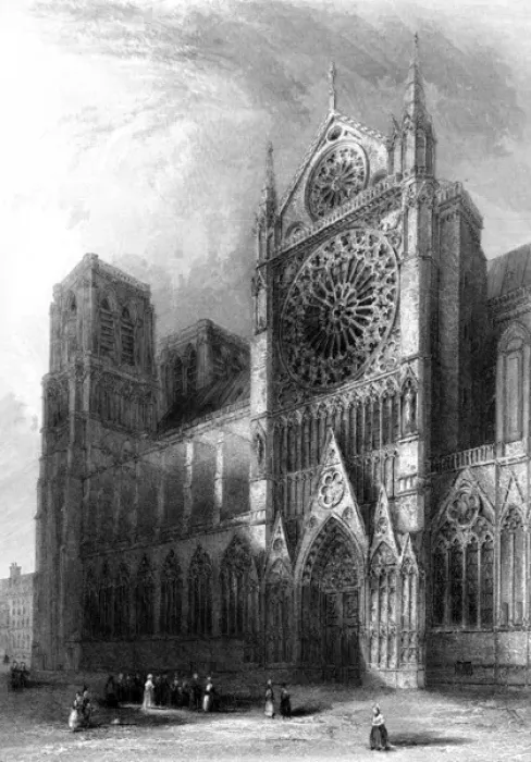 Framed Print : Paris, France - Notre-Dame Framed Print : Paris, France - Notre-Dame