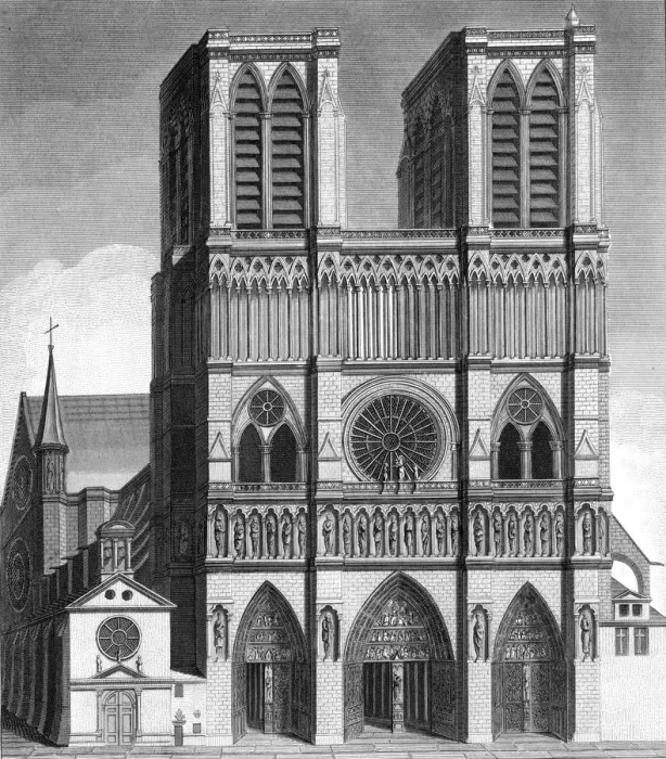 Framed Print : Paris, France - Notre-Dame Framed Print : Paris, France - Notre-Dame