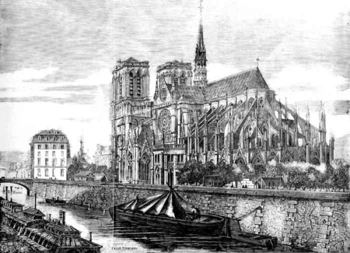 Framed Print : Paris, France - Notre-Dame Framed Print : Paris, France - Notre-Dame