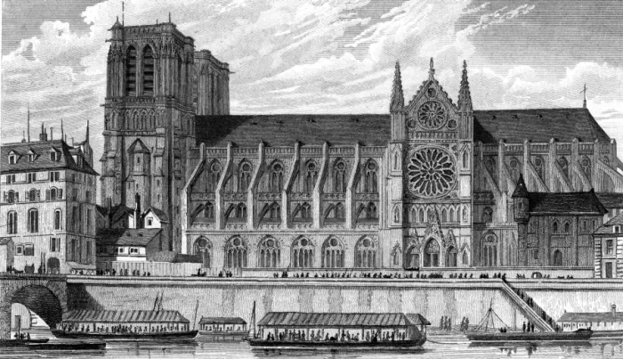 Framed Print : Paris, France - Notre-Dame Framed Print : Paris, France - Notre-Dame