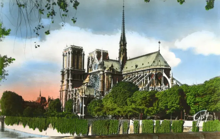 Framed Print : Paris, France - Notre Dame Cathedral