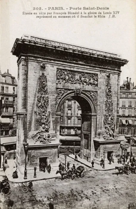 Framed Print : Paris, France - Porte Saint-Denis Framed Print : Paris, France - Porte Saint-Denis