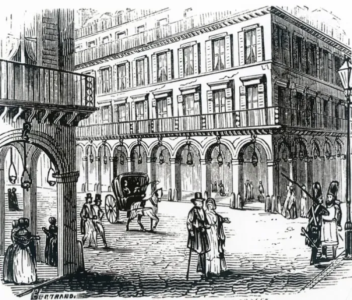 Framed Print : Paris, France - Rue Castiglione Framed Print : Paris, France - Rue Castiglione